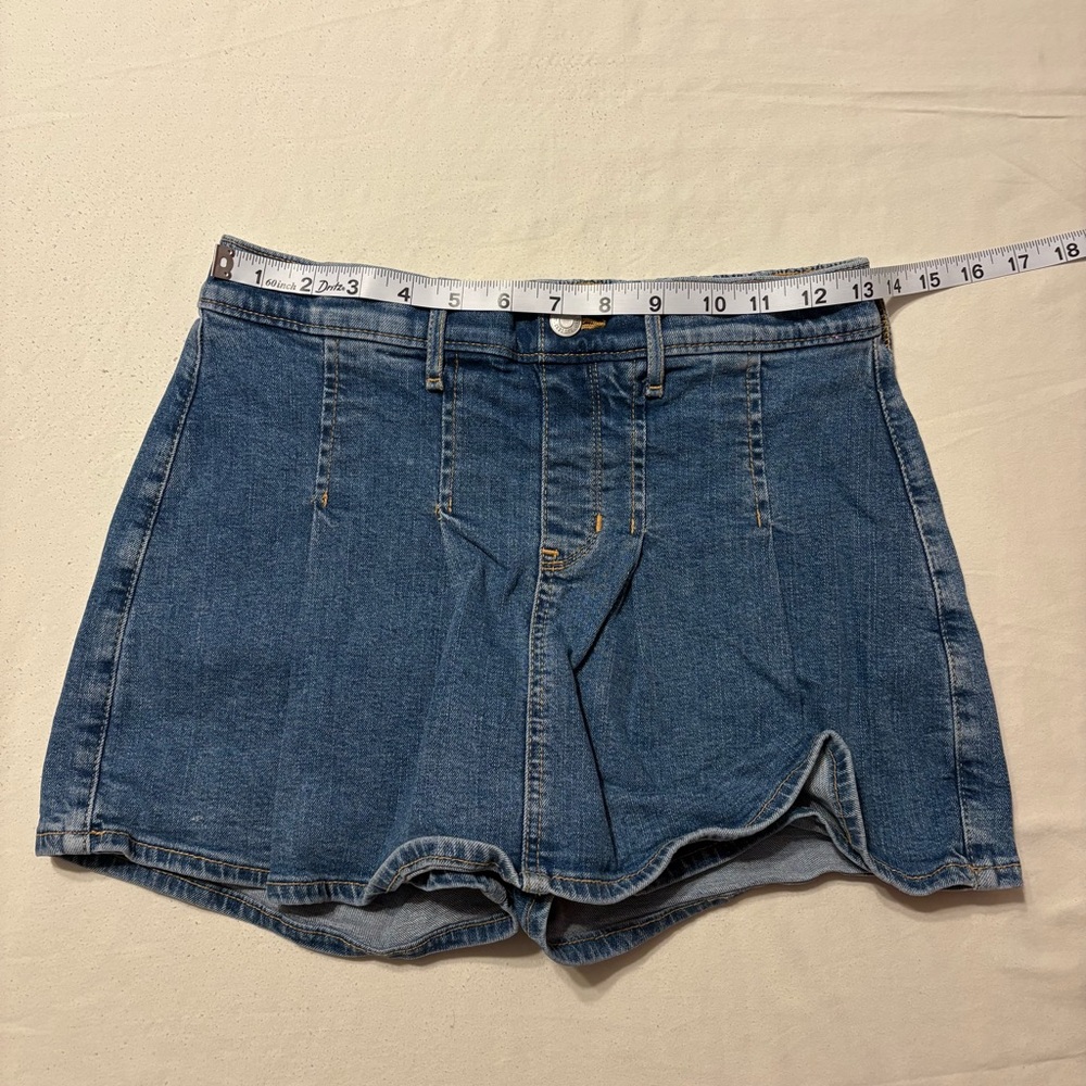 Abercrombie Kids Blue Denim Shorts - Picture 3 of 8